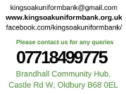 Kings Oak Uniform Bank Contact Details